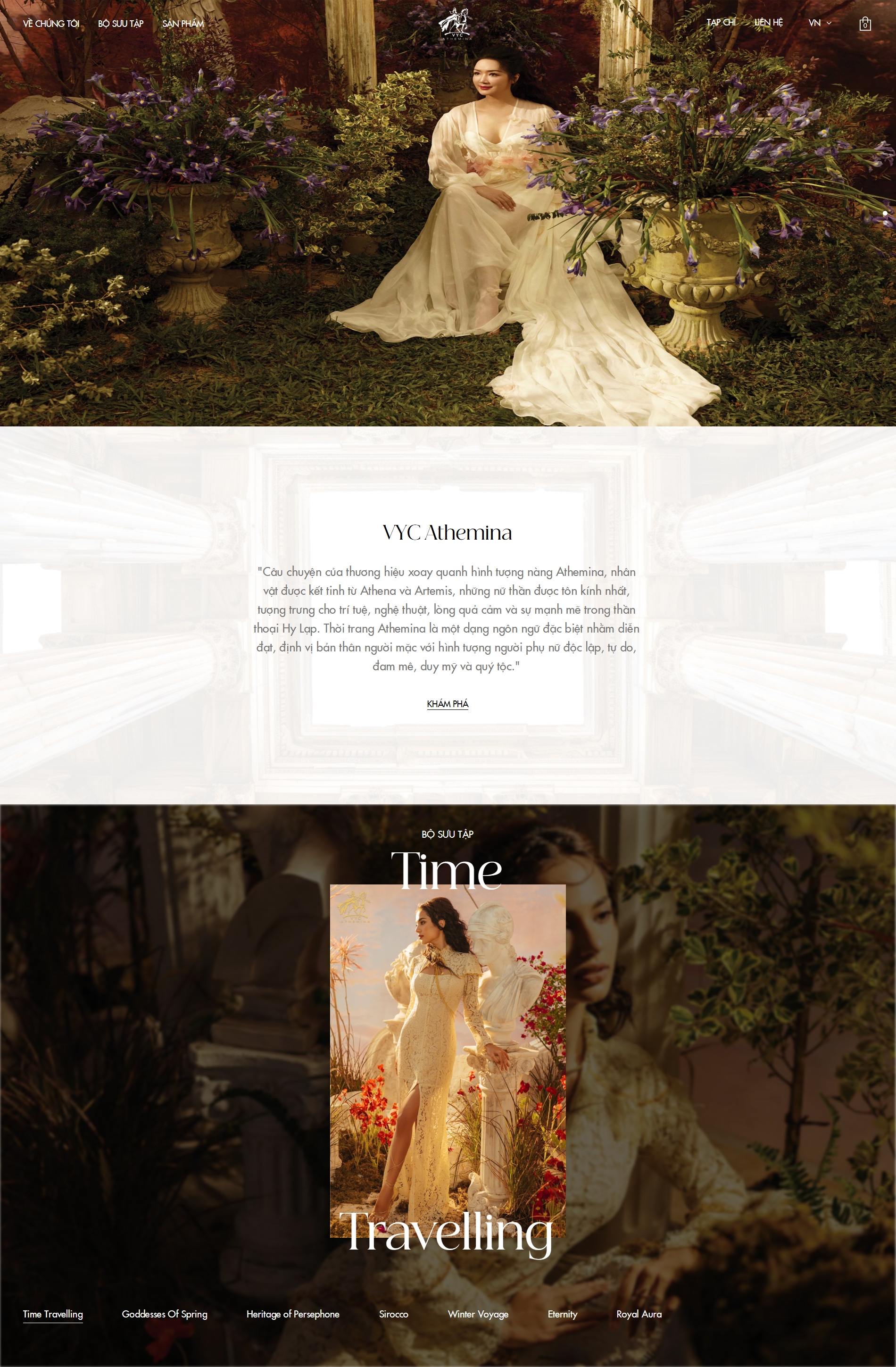 VYC Athemina Website